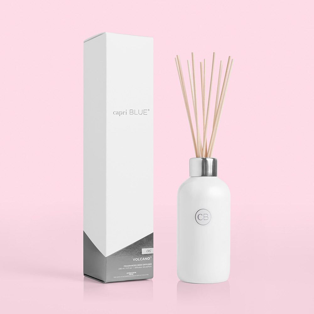 Capri Blue - Volcano White Reed Diffuser, 8 fl oz