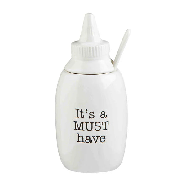 Mustard BBQ Condiment Holder