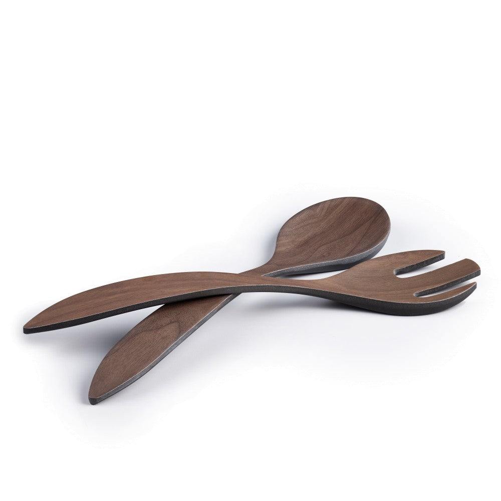 Salad Servers, Set of 2 - Bamboo Basic