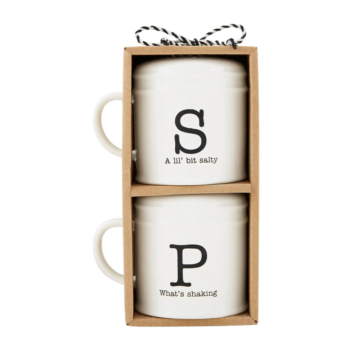 CIRCA SALT & PEPPER SHAKERS
