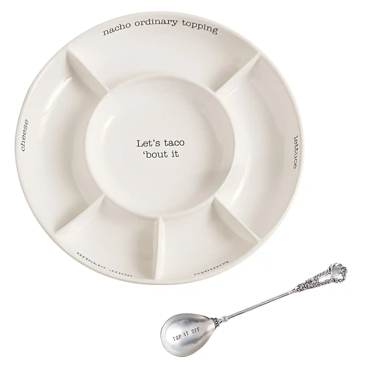 TACO BAR SERVING SET