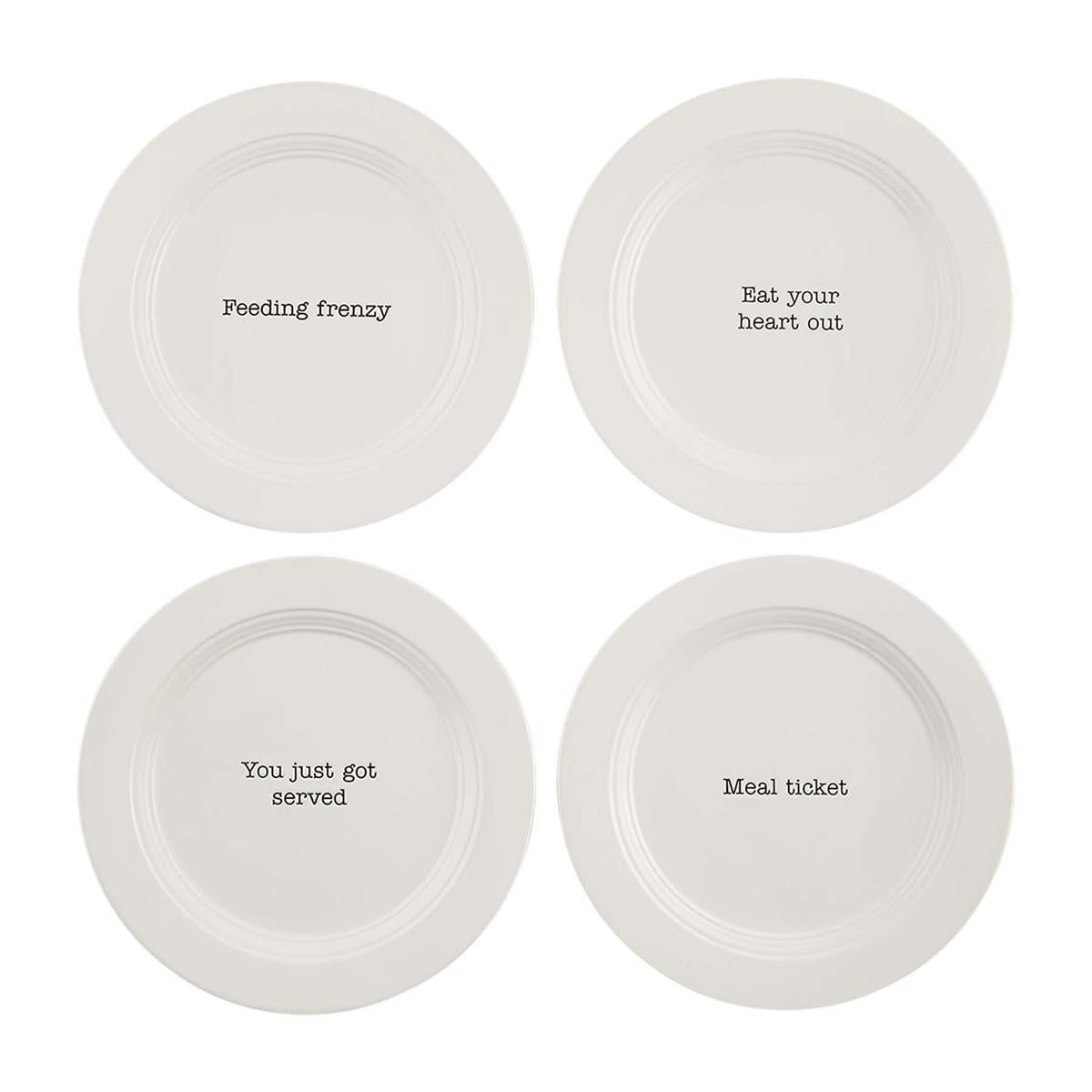 TABLE FOR 4 SALAD PLATE SET