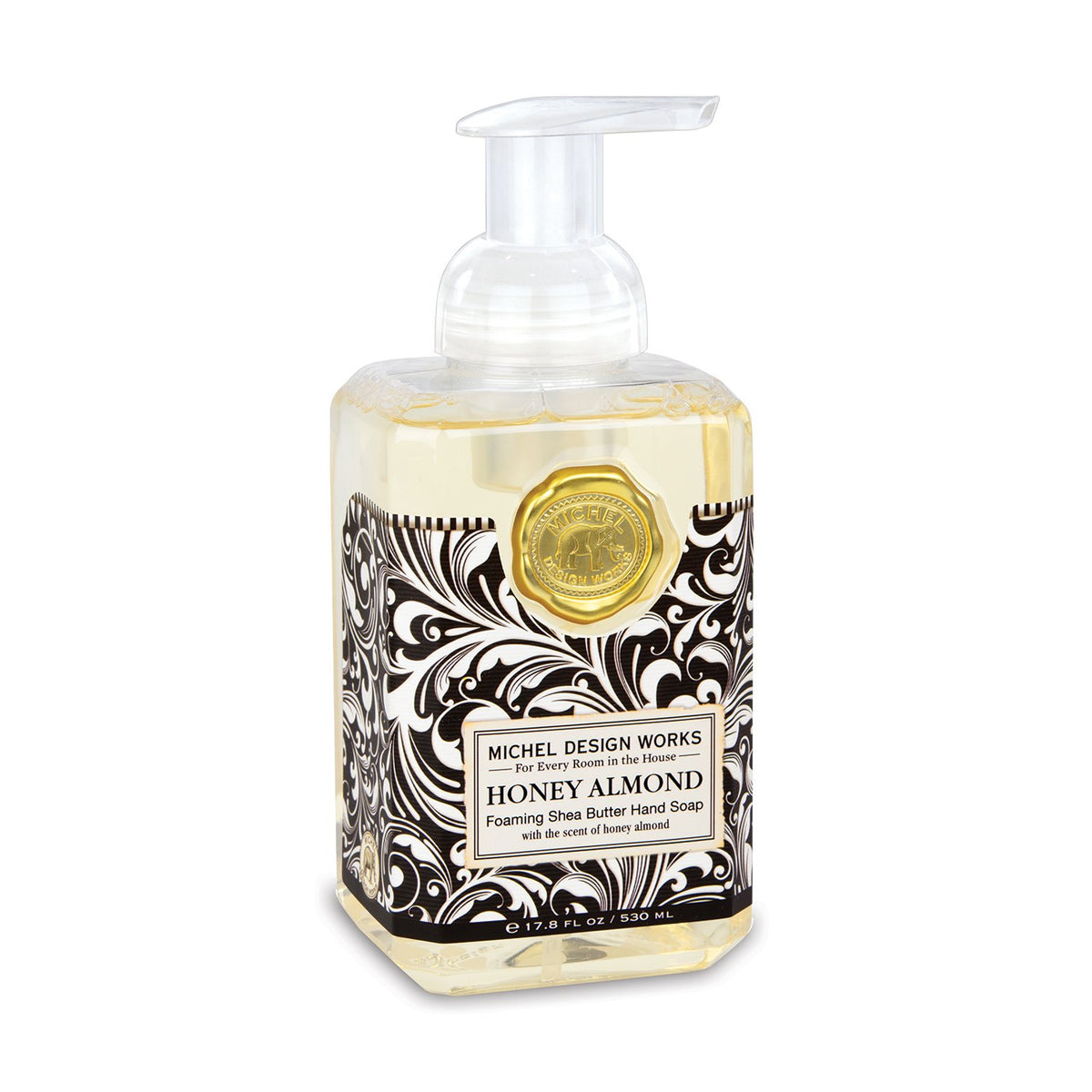 Michel Design - Savon moussant pour les mains au miel et aux amandes