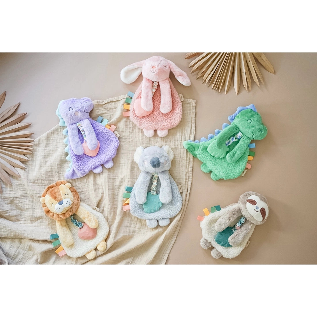 Baby Lovey - Plush Lion with Silicone Teether Toy