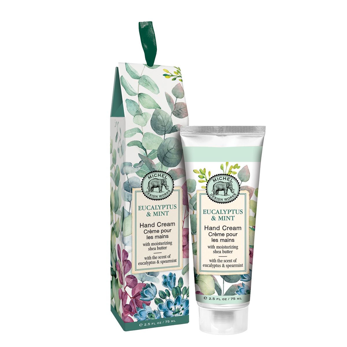 Crème pour les mains à l'eucalyptus et à la menthe de Michel Design