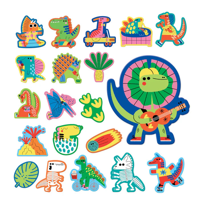 Bath Shapes - Stickable Foam Rub-a-Dub Dinos