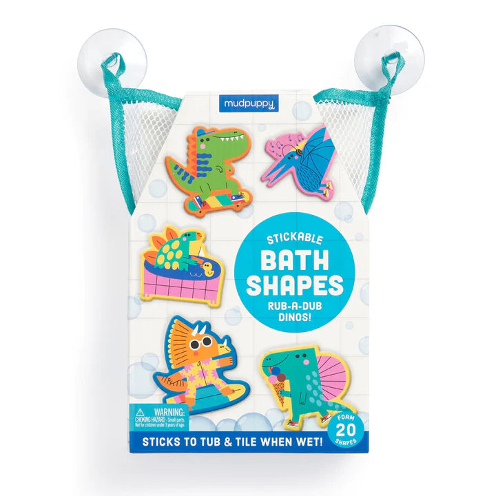 Bath Shapes - Stickable Foam Rub-a-Dub Dinos